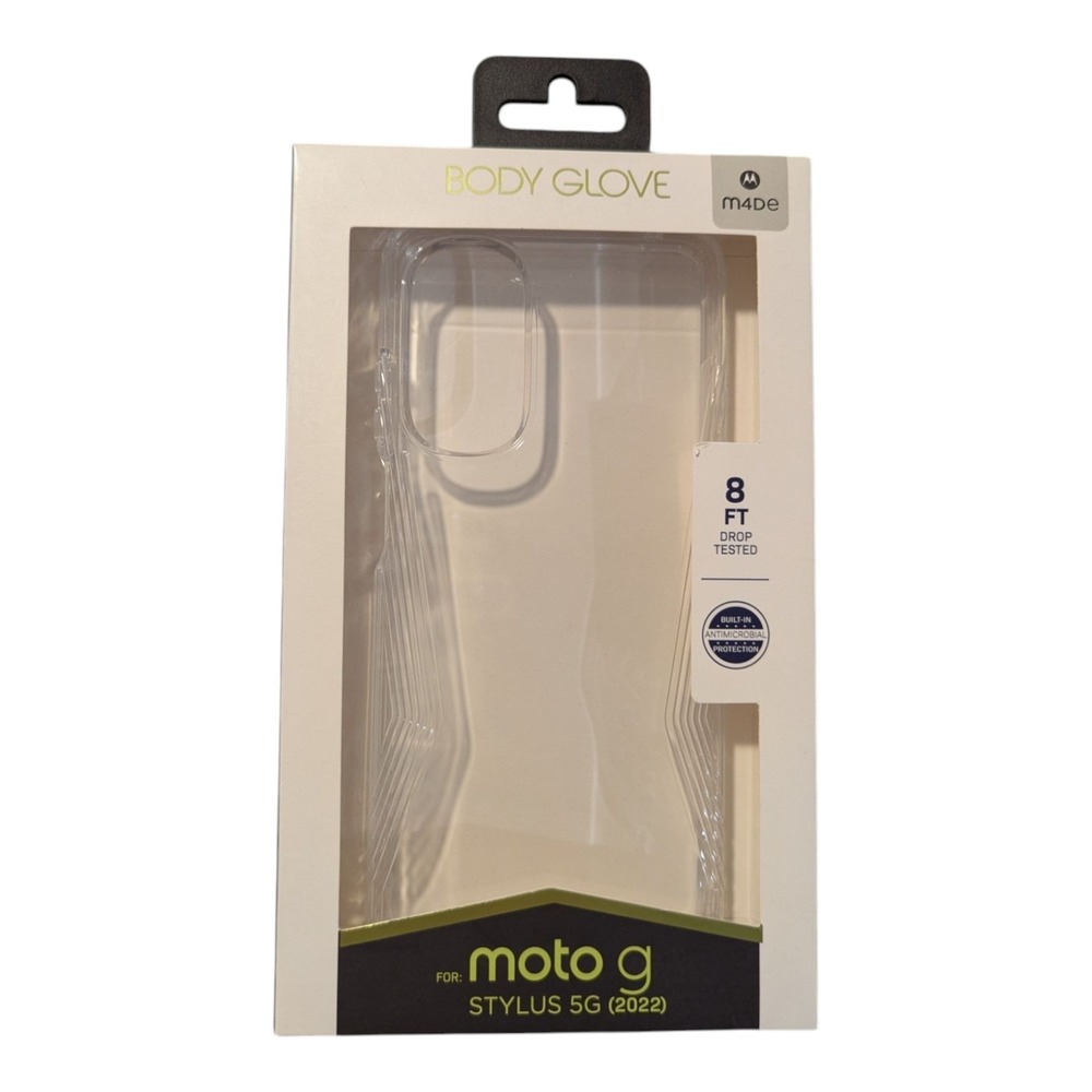 D5. Body‎ Glove Case for Motorola Moto G Stylus 5G (2022) - Clear